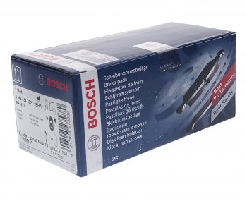 2 699 р. Колодки тормозные передние (4шт.) BOSCH Nissan Juke 1 YF15 дорестайлинг (2010-2014)  с доставкой в г. Пермь. Увеличить фотографию 2