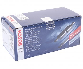 3 999 р. Колодки тормозные передние (4шт.) BOSCH Mazda CX-5 KE дорестайлинг (2011-2014)  с доставкой в г. Пермь. Увеличить фотографию 3