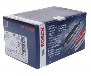 2 159 р. Колодки тормозные (4шт.) BOSCH Hyundai I40 1 VF дорестайлинг седан (2011-2015)  с доставкой в г. Пермь. Увеличить фотографию 2