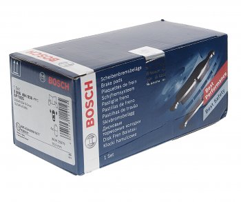 3 299 р. Колодки тормозные передние (4шт.) BOSCH Suzuki SX4 JYB, JYA хэтчбэк дорестайлинг (2013-2016)  с доставкой в г. Пермь. Увеличить фотографию 2