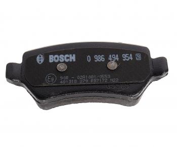 3 169 р. Колодки тормозные задние (4шт.) BOSCH KIA Ceed 2 JD дорестайлинг универсал (2012-2016)  с доставкой в г. Пермь. Увеличить фотографию 3