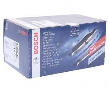 3 799 р. Колодки тормозные передние (4шт.) BOSCH Volvo S80 TS седан дорестайлинг (1998-2003)  с доставкой в г. Пермь. Увеличить фотографию 3