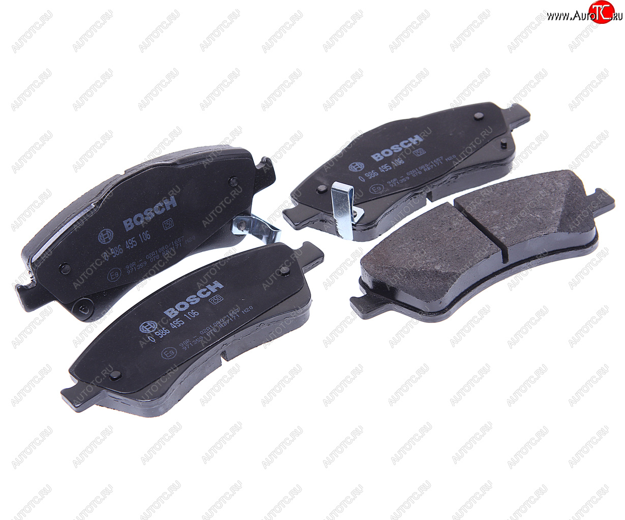 2 999 р. Колодки тормозные передние (4шт.) BOSCH Toyota Avensis T270 седан дорестайлинг (2008-2011)  с доставкой в г. Пермь