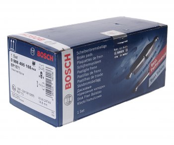 2 599 р. Колодки тормозные задние (4шт.) BOSCH Chevrolet Epica V200 (2004-2006)  с доставкой в г. Пермь. Увеличить фотографию 2