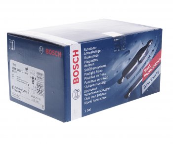 2 299 р. Колодки тормозные передние (4шт.) BOSCH Audi A3 8L1 хэтчбэк 3 дв. дорестайлинг (1996-2000)  с доставкой в г. Пермь. Увеличить фотографию 2