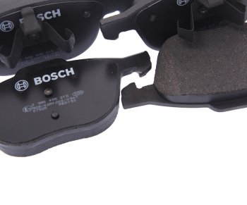 2 589 р. Колодки тормозные передние (4шт.) BOSCH Ford Focus 2  седан дорестайлинг (2004-2008)  с доставкой в г. Пермь. Увеличить фотографию 2