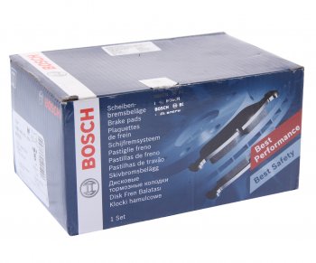 2 589 р. Колодки тормозные передние (4шт.) BOSCH Ford Focus 2  седан дорестайлинг (2004-2008)  с доставкой в г. Пермь. Увеличить фотографию 3