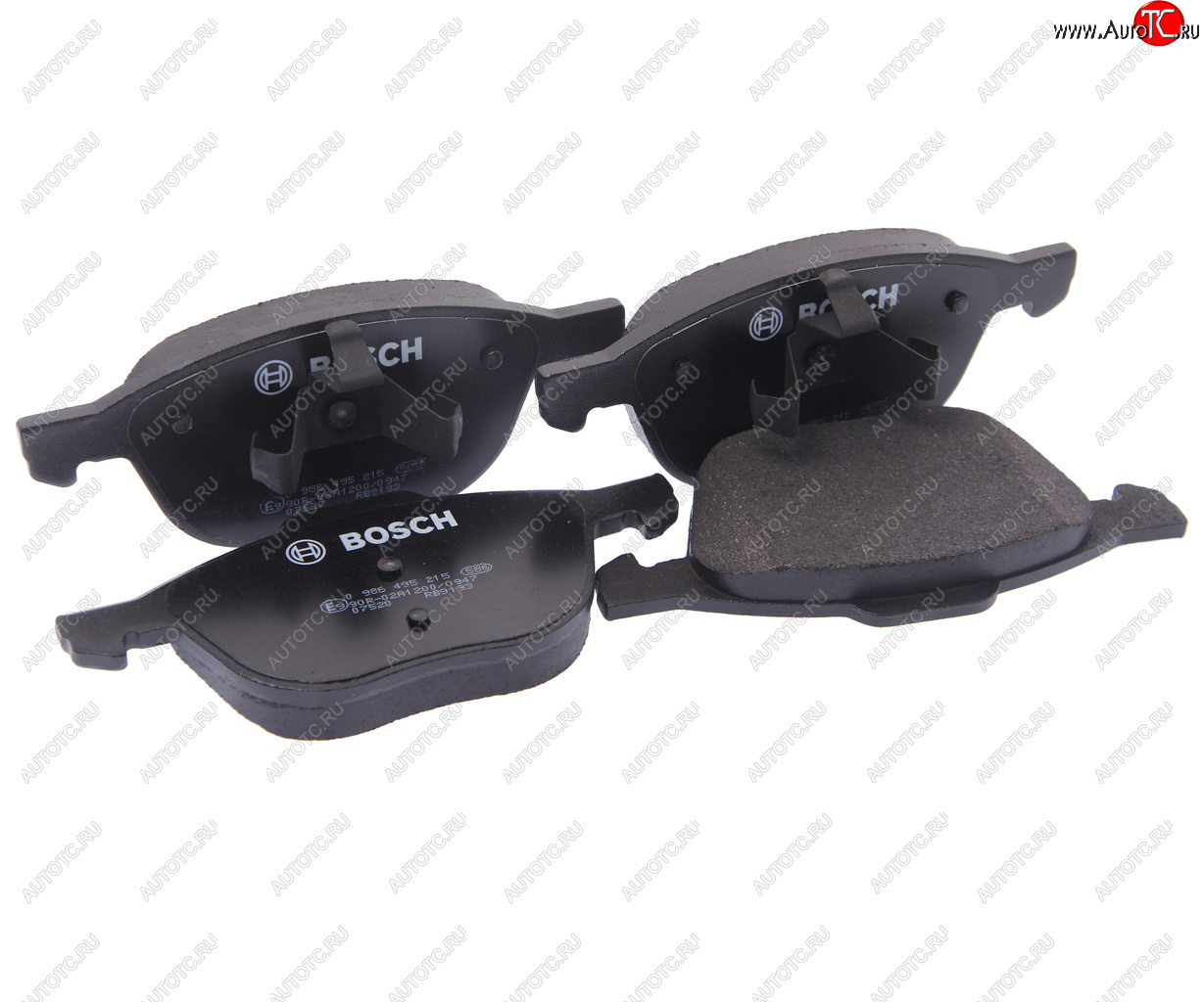 2 589 р. Колодки тормозные передние (4шт.) BOSCH Ford Focus 2  седан дорестайлинг (2004-2008)  с доставкой в г. Пермь