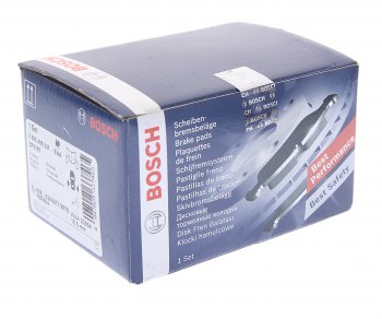 1 669 р. Колодки тормозные задние (4шт.) BOSCH Volkswagen Golf 5 хэтчбэк (2003-2009)  с доставкой в г. Пермь. Увеличить фотографию 3