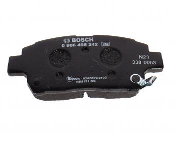 2 139 р. Колодки тормозные передние (4шт.) BOSCH Toyota Yaris XP10 хэтчбэк 5 дв. (1999-2005)  с доставкой в г. Пермь. Увеличить фотографию 4