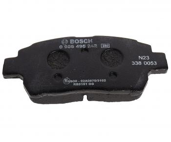 2 139 р. Колодки тормозные передние (4шт.) BOSCH Toyota Yaris XP10 хэтчбэк 5 дв. (1999-2005)  с доставкой в г. Пермь. Увеличить фотографию 3