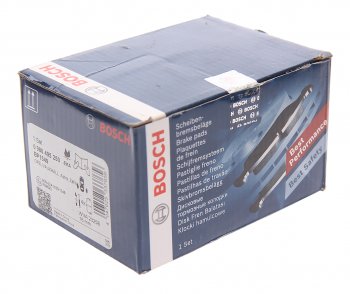 1 639 р. Колодки тормозные задние (4шт.) BOSCH Opel Astra G седан (1998-2005)  с доставкой в г. Пермь. Увеличить фотографию 2