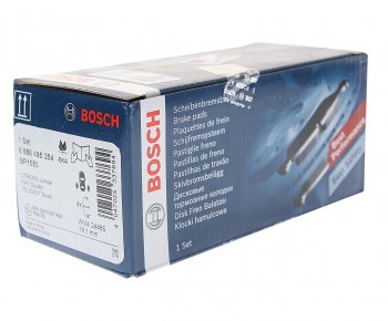 1 889 р. Колодки тормозные задние (4шт.) BOSCH Peugeot Boxer 250 (2006-2014)  с доставкой в г. Пермь. Увеличить фотографию 2