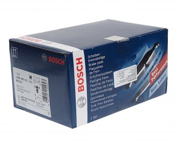2 799 р. Колодки тормозные передние (4шт.) BOSCH Volkswagen Passat B6 седан (2005-2011)  с доставкой в г. Пермь. Увеличить фотографию 3