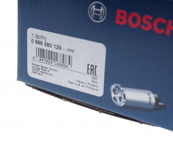 11 949 р. Насос топливный BMW 5 (E39) электрический (вставка) BOSCH BOSCH 0986580129 BOSCH 0986580129  с доставкой в г. Пермь. Увеличить фотографию 4