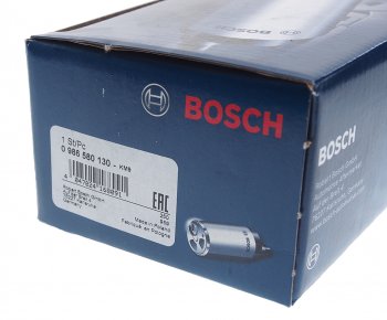 11 999 р. Насос топливный BMW X5 (E53) электрический (вставка) BOSCH BOSCH 0986580130  с доставкой в г. Пермь. Увеличить фотографию 4