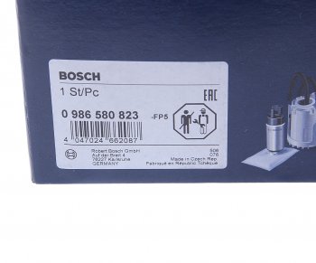9 949 р. Насос топливный VW Passat (92-) электрический BOSCH BOSCH 0986580823  с доставкой в г. Пермь. Увеличить фотографию 6