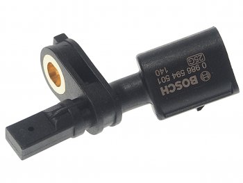 2 989 р. Датчик АБС VW Polo AUDI A1,A3 SKODA Fabia,Octavia (00-) колеса переднего правого BOSCH BOSCH 0986594501  с доставкой в г. Пермь. Увеличить фотографию 1