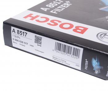 2 189 р. Фильтр воздушный салона VW Touareg,T5 AUDI Q7 PORSCHE Cayenne угольный BOSCH BOSCH 0986628517  с доставкой в г. Пермь. Увеличить фотографию 3