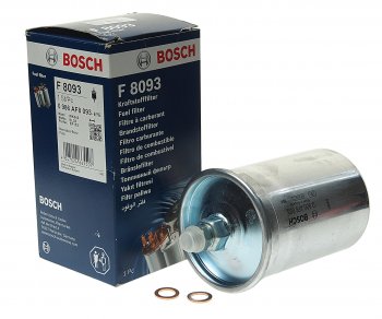 1 599 р. Фильтр топливный MERCEDES C (W201,W202),E (W124,W123),S (W126) BOSCH BOSCH 0986af8093  с доставкой в г. Пермь. Увеличить фотографию 1