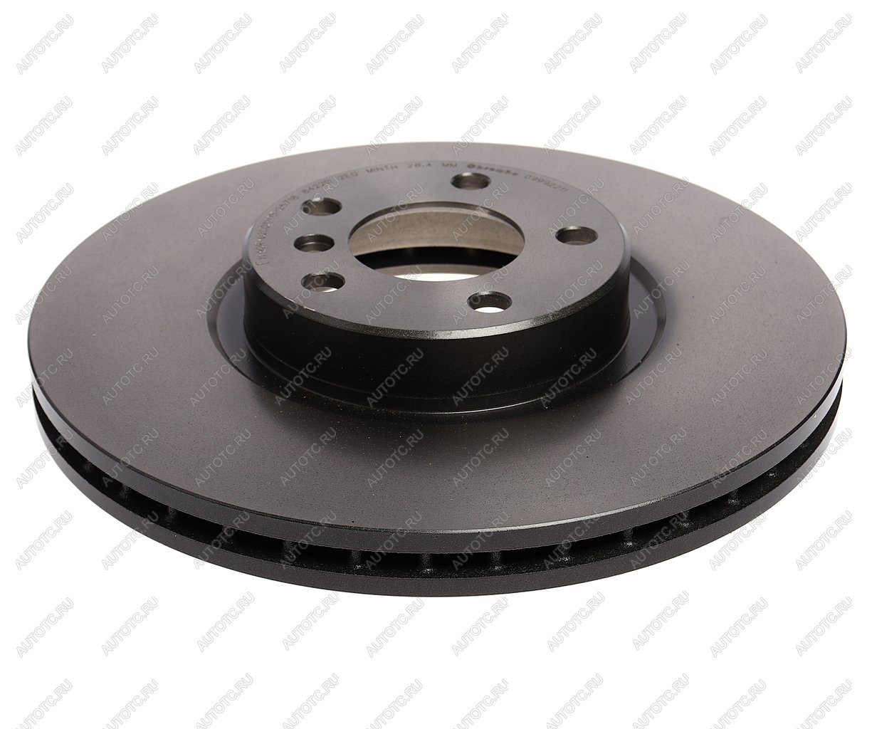 9 399 р. Диск тормозной BMW X5 (E70),X6 (E71,E72) передний (1шт.) BREMBO BREMBO 09.9922.11  с доставкой в г. Пермь