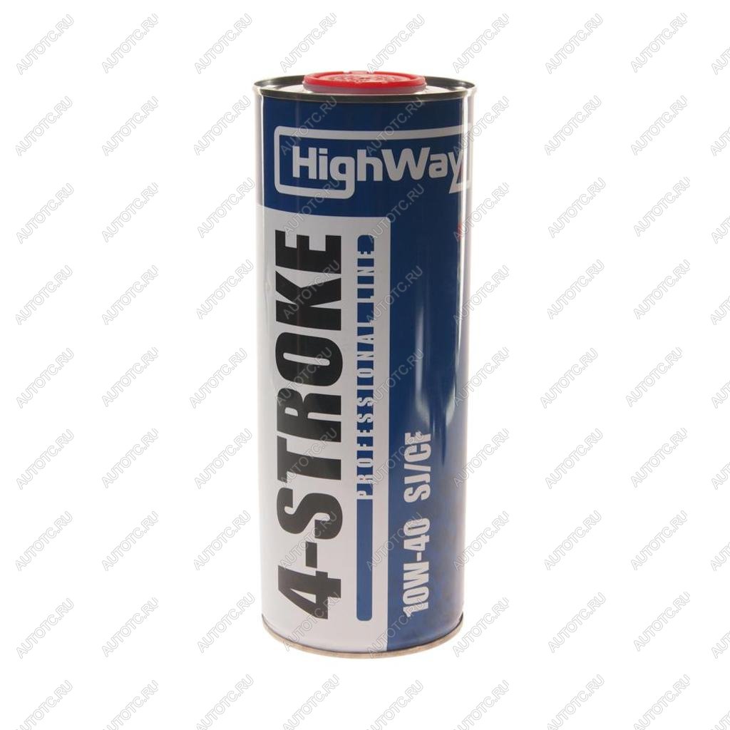 539 р. Масло моторное для 4-х тактных двигателей SJ JASO MA-2 4T 10W40 псинт.1л HIGHWAY OIL RIGHT 10014  с доставкой в г. Пермь
