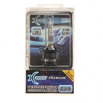 1 649 р. Лампа ксеноновая D4R 4300K +20% бокс Premium XENITE XENITE 1002019  с доставкой в г. Пермь. Увеличить фотографию 1