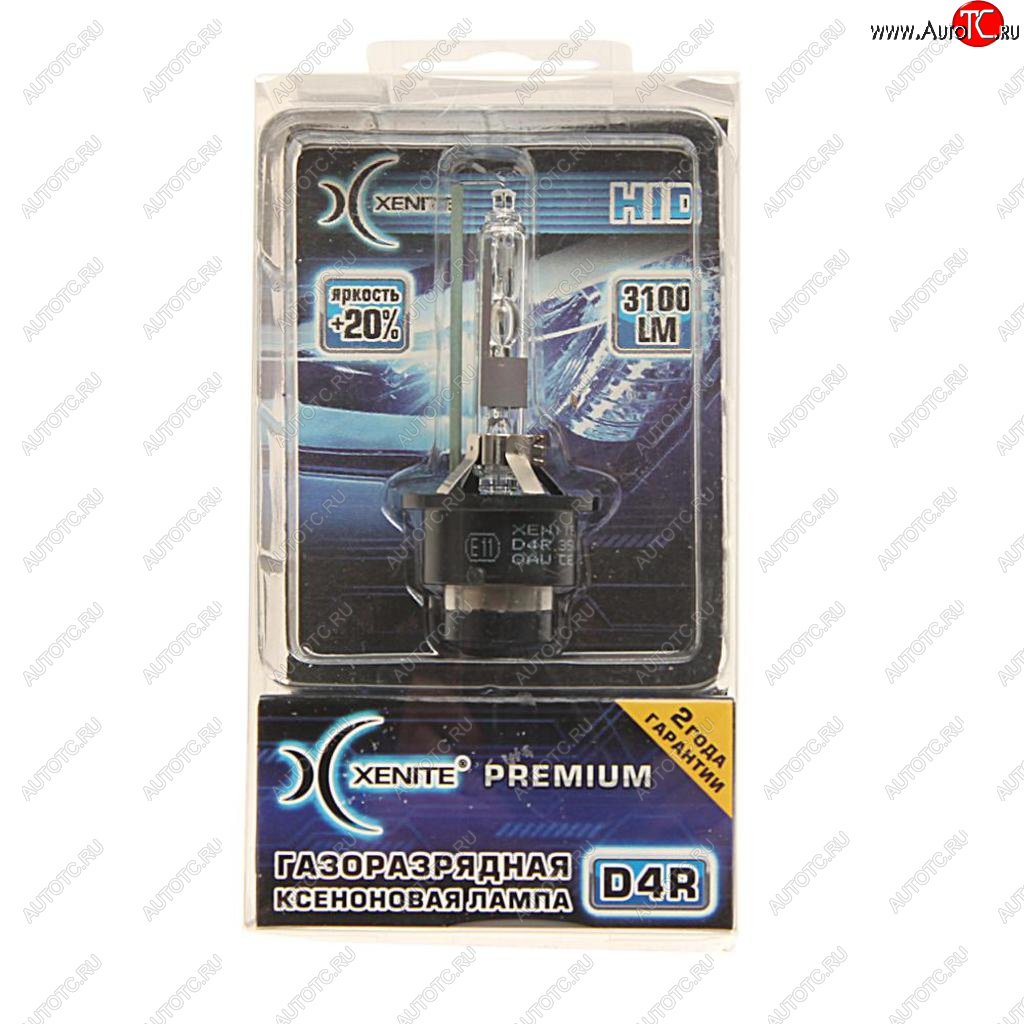 1 649 р. Лампа ксеноновая D4R 4300K +20% бокс Premium XENITE XENITE 1002019  с доставкой в г. Пермь