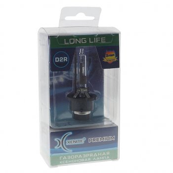 1 329 р. Лампа ксеноновая D2R P32d-3 4300K бокс (1шт.) LLong Life Premium XENITE XENITE 1002034  с доставкой в г. Пермь. Увеличить фотографию 1