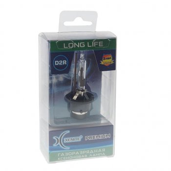 1 299 р. Лампа ксеноновая D2R P32d-3 5000K бокс (1шт.) Long Life Premium XENITE XENITE 1002035 XENITE 1002035  с доставкой в г. Пермь. Увеличить фотографию 1