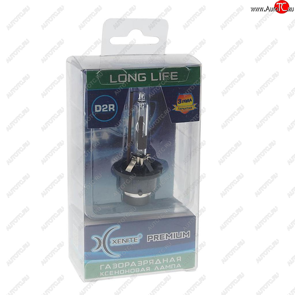 1 299 р. Лампа ксеноновая D2R P32d-3 5000K бокс (1шт.) Long Life Premium XENITE XENITE 1002035 XENITE 1002035  с доставкой в г. Пермь