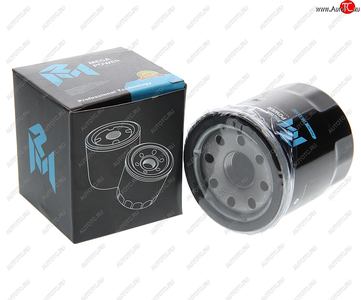 249 р. Фильтр масляный NISSAN MAZDA SUBARU HYUNDAI Getz KIA Rio,Spectra,Carens,Clarus,Shuma MEGAPOWER MEGAPOWER 100-23-038  с доставкой в г. Пермь