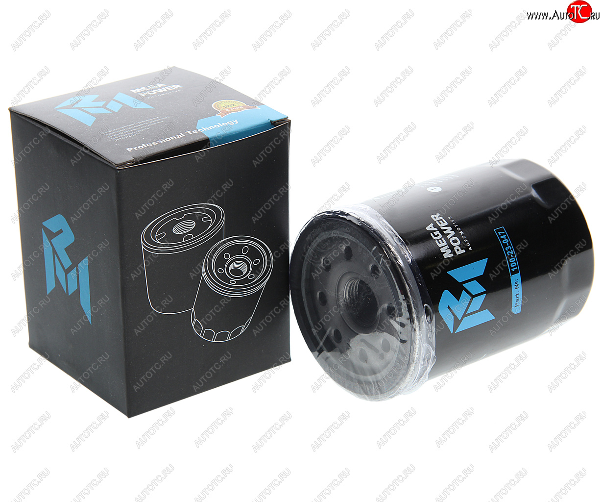 155 р. Фильтр масляный TOYOTA LEXUS MEGAPOWER MEGAPOWER 100-23-047  с доставкой в г. Пермь