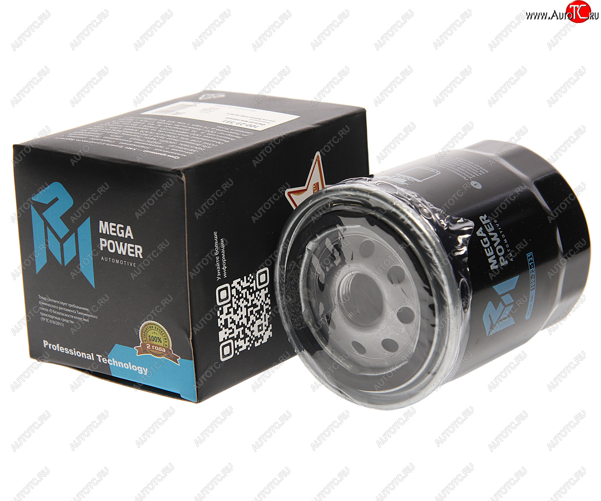 164 р. Фильтр масляный NISSAN FORD INFINITI MEGAPOWER MEGAPOWER 100-23-131  с доставкой в г. Пермь