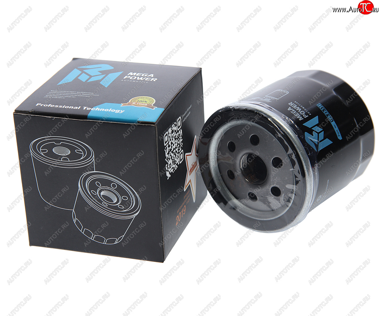 174 р. Фильтр масляный OPEL FORD MEGAPOWER MEGAPOWER 100-23-138  с доставкой в г. Пермь