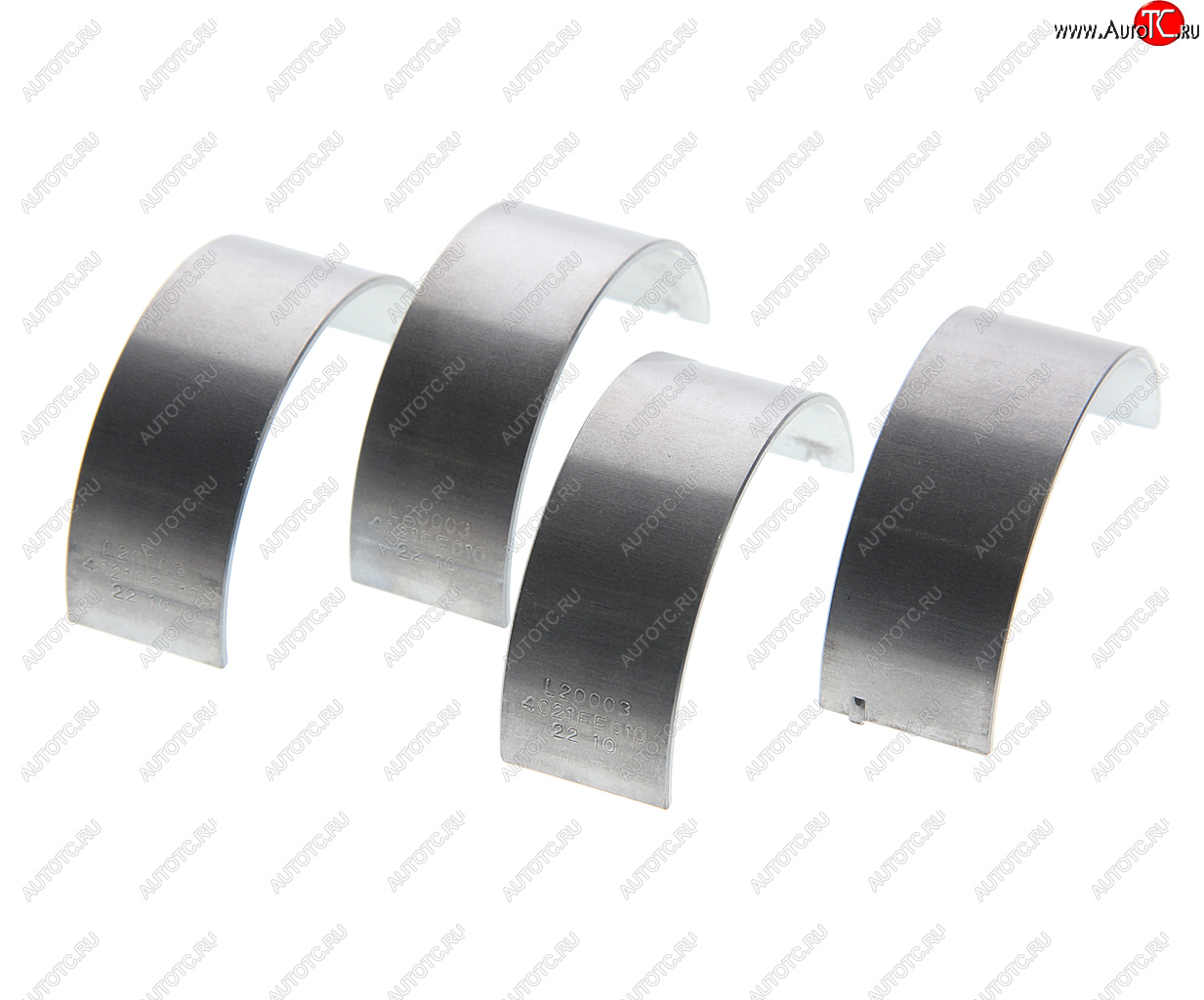319 р. Вкладыши JAC N56,Sunray SOLLERS Atlant (2.7D) (4DE1-1D) (Е5) шатунные d+0.00 (1шт.) нижние OE JAC 1004021fe010xz  с доставкой в г. Пермь