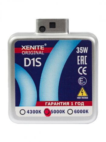 1 299 р. Лампа ксеноновая D1S 5000K блистер (1шт.) XENITE XENITE 1004114  с доставкой в г. Пермь. Увеличить фотографию 4