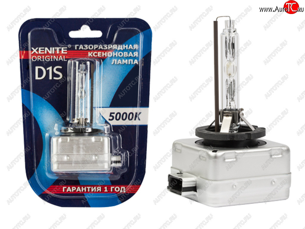 1 299 р. Лампа ксеноновая D1S 5000K блистер (1шт.) XENITE XENITE 1004114  с доставкой в г. Пермь