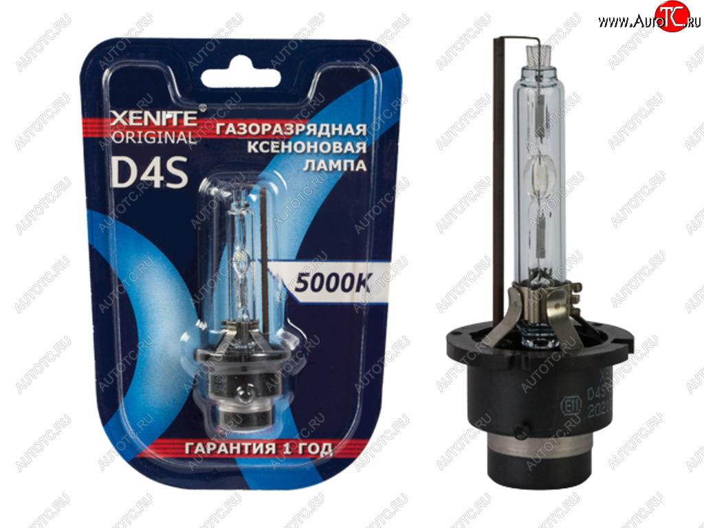 1 149 р. Лампа ксеноновая D4S 5000K блистер (1шт.) XENITE XENITE 1004135  с доставкой в г. Пермь