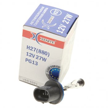 162 р. Лампа 12V H27(880) 27W PG13 3200К Standard XENITE XENITE 1007006  с доставкой в г. Пермь. Увеличить фотографию 2
