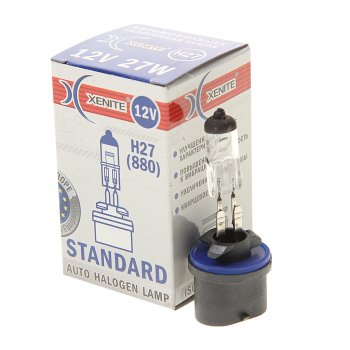 162 р. Лампа 12V H27(880) 27W PG13 3200К Standard XENITE XENITE 1007006  с доставкой в г. Пермь. Увеличить фотографию 1