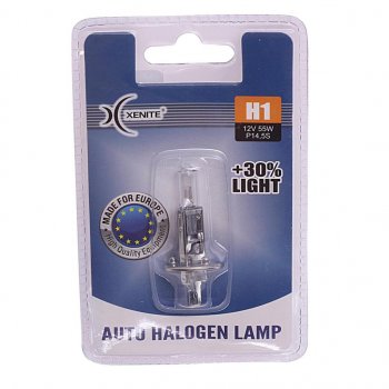 153 р. Лампа 12V H1 55W P14.5s +30% 3200К блистер (1шт.) XENITE XENITE 1007086  с доставкой в г. Пермь. Увеличить фотографию 2