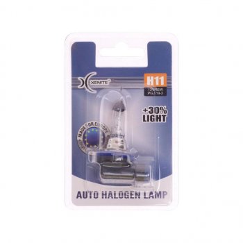 339 р. Лампа 12V H11 55W PGJ19-2 +30% 3200К блистер (1шт.) XENITE XENITE 1007087  с доставкой в г. Пермь. Увеличить фотографию 1