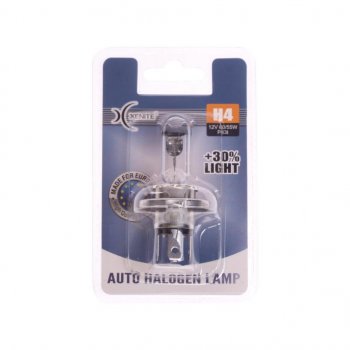 277 р. Лампа 12V H4 6055W P43t +30% 3200К блистер (1шт.) XENITE XENITE 1007089  с доставкой в г. Пермь. Увеличить фотографию 1
