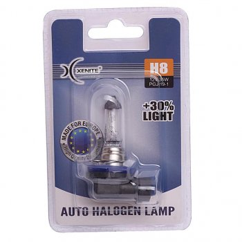 379 р. Лампа 12V H8 35W PGJ19-1 +30% 3200К блистер (1шт.) XENITE XENITE 1007091  с доставкой в г. Пермь. Увеличить фотографию 1