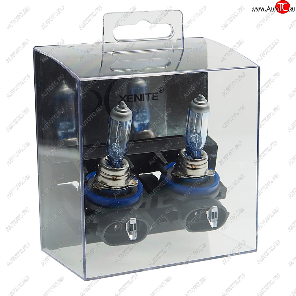1 199 р. Лампа 12V H11 55W PGJ19-2 +100% 3600К бокс (2шт.) Premium XENITE XENITE 1007118  с доставкой в г. Пермь