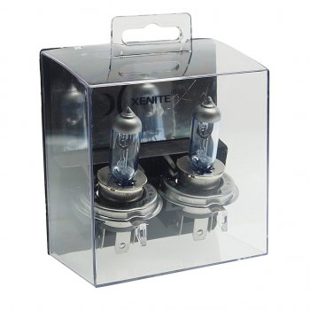 919 р. Лампа 12V H4 6055W P43t +100% 3600К бокс (2шт.) Premium XENITE XENITE 1007119  с доставкой в г. Пермь. Увеличить фотографию 1