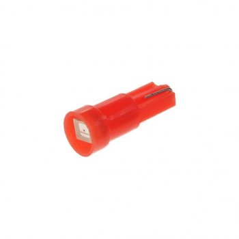 25 р. Лампа светодиодная 12V T5 W2x4.6d бесцокольная красная SMD XENITE XENITE 1009311  с доставкой в г. Пермь. Увеличить фотографию 1