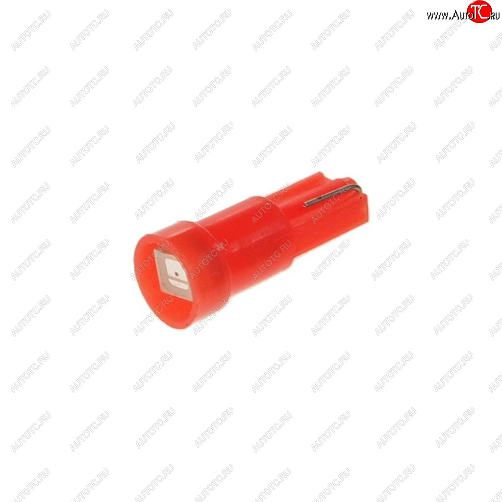 25 р. Лампа светодиодная 12V T5 W2x4.6d бесцокольная красная SMD XENITE XENITE 1009311  с доставкой в г. Пермь