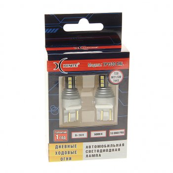 999 р. Лампа светодиодная 12V W215W BAY15d блистер (2шт.) XENITE XENITE 1009632  с доставкой в г. Пермь. Увеличить фотографию 1